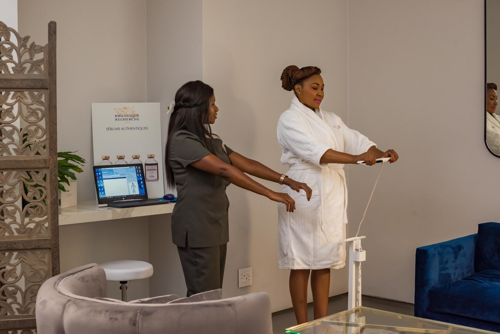 Longevity Scan diagnostic suite at Vivari Wellness
