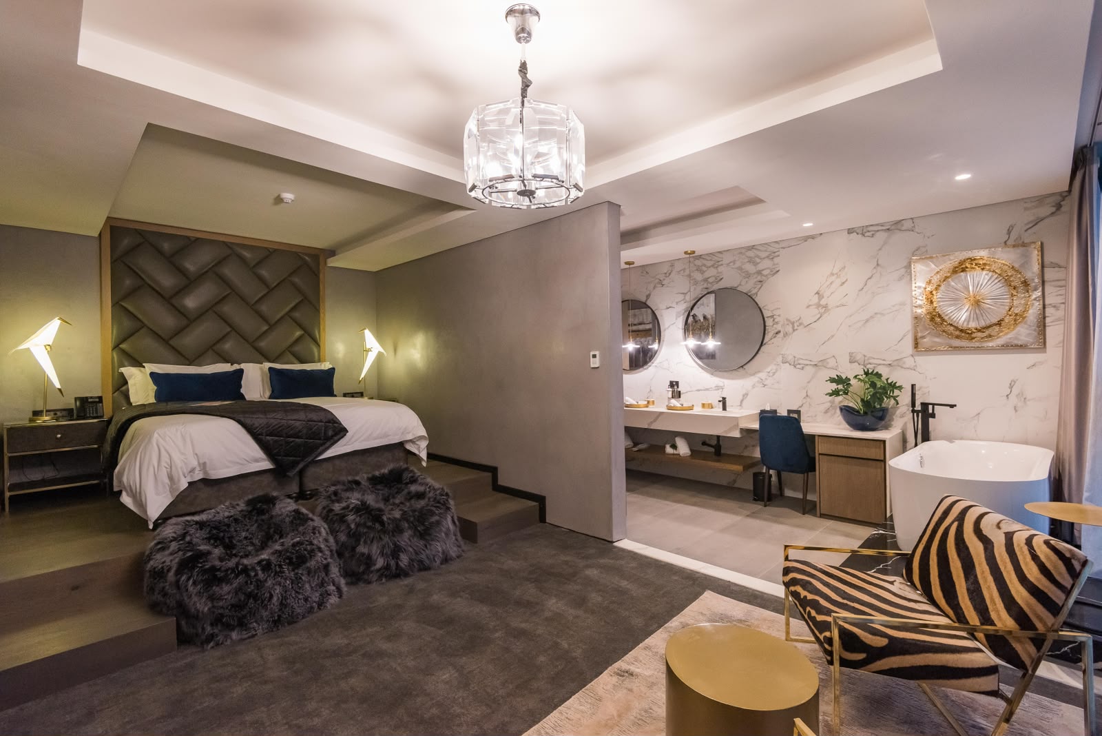 Guest suite at Vivari Wellness