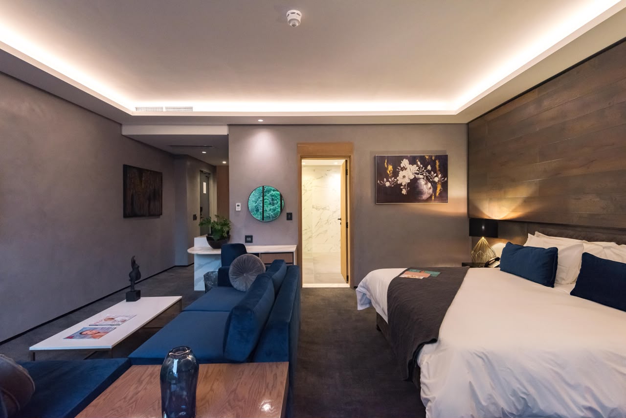 Guest suite at Vivari Wellness